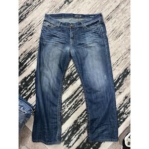 Men's Seven7‎ Straight Fit Dark Wash Jeans 34x34 Great Condition